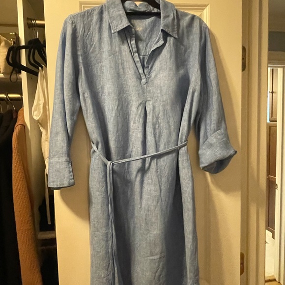 Lilly Pulitzer shift dress Blue SZ S Pilar Tunic Linen
Beckon Blue Sea Salt EUC - Picture 8 of 12